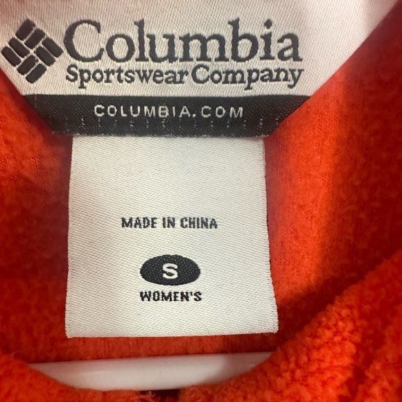 Oregon State University SMALL Fleece Columbia Beavers Vintage Orange OSU BEAVS - Picture 8 of 10